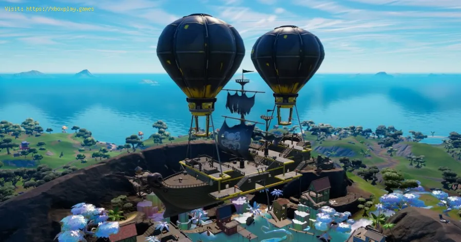 emplacement du bois flotté dans Fortnite