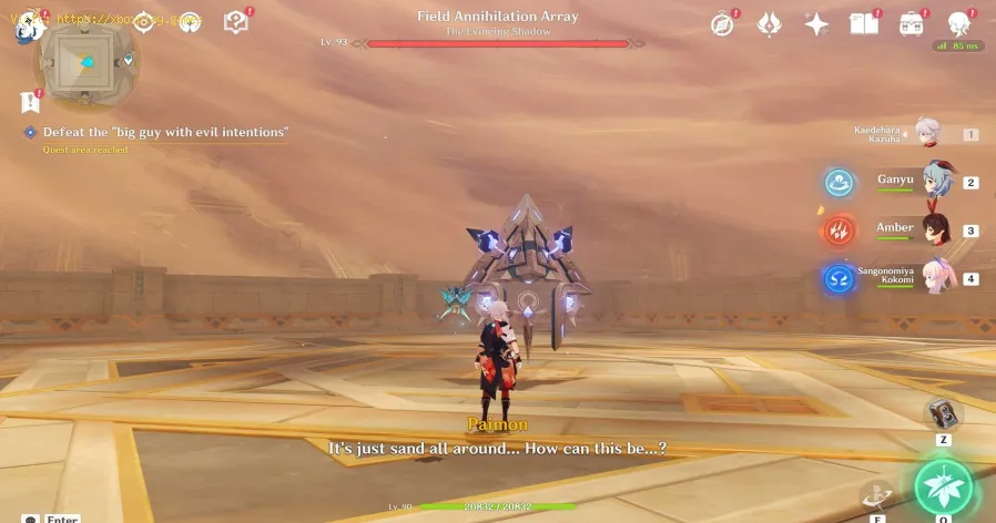 Disco delle missioni di Aaru in Genshin Impact