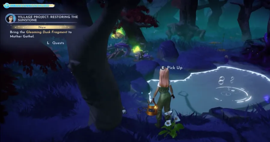 Ubicación de Lancetfish en Disney Dreamlight Valley
