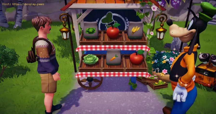 Posizione dei pomodori in Disney Dreamlight Valley
