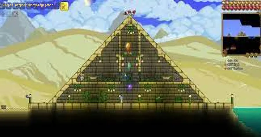 Cómo obtener Tormenta de arena en una botella en Terraria