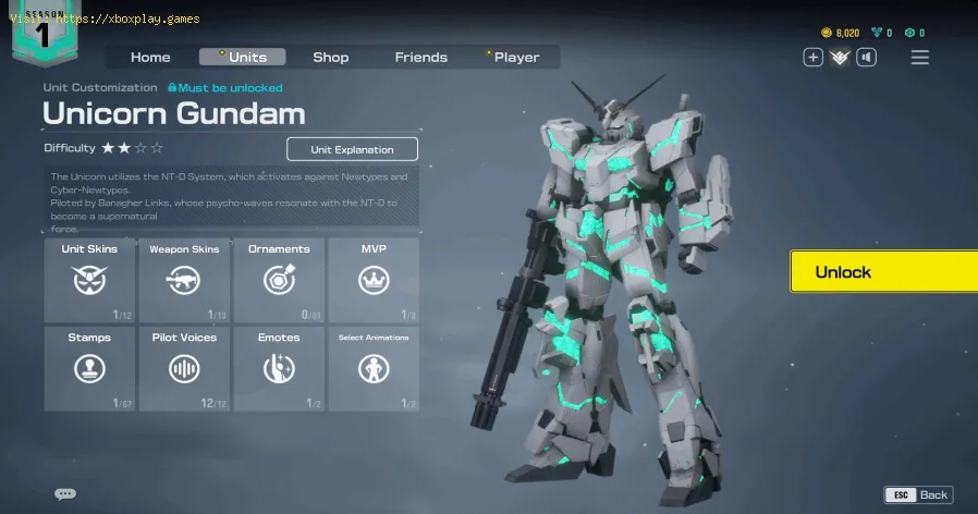 How to Emote in Gundam Evolution
