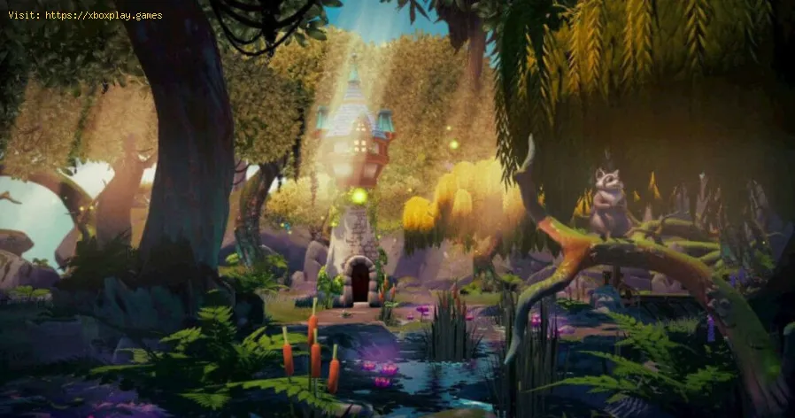 Localização de groselhas em Disney Dreamlight Valley