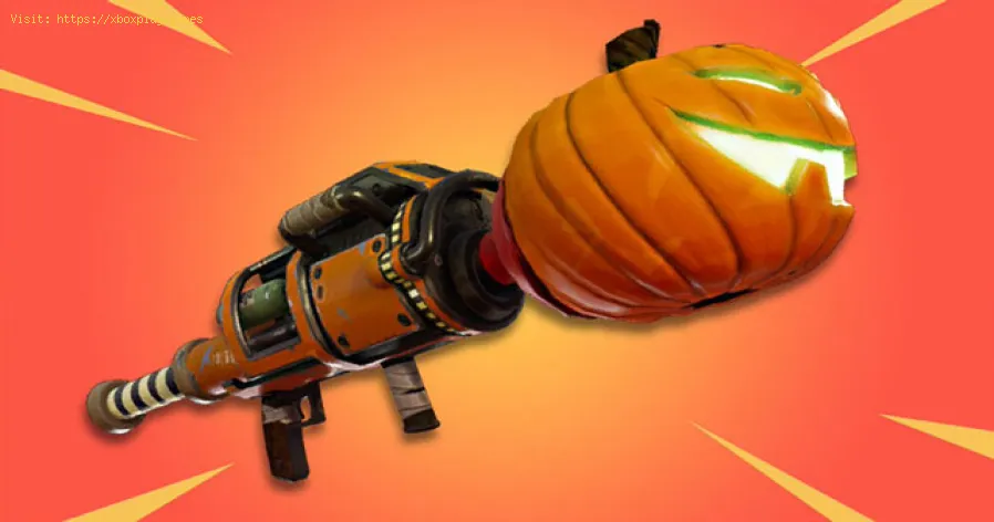Localização do lançador de abóbora em Fortnite