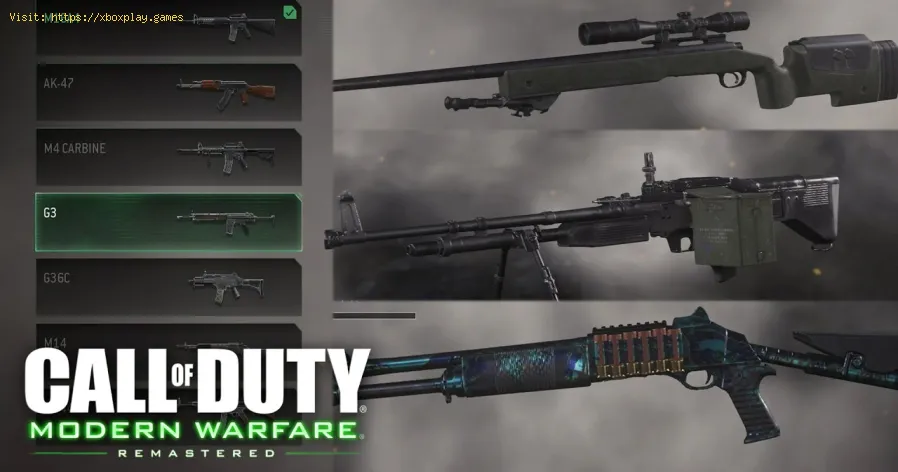 Call of Duty Modern Warfare: So schalten Sie alle Waffen frei.