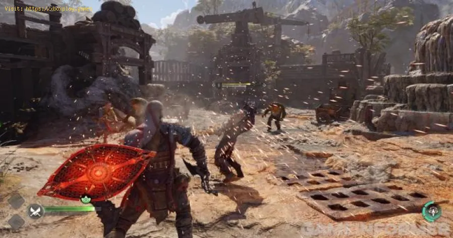 God of War Ragnarokの黄色いクラックの使い方-1
