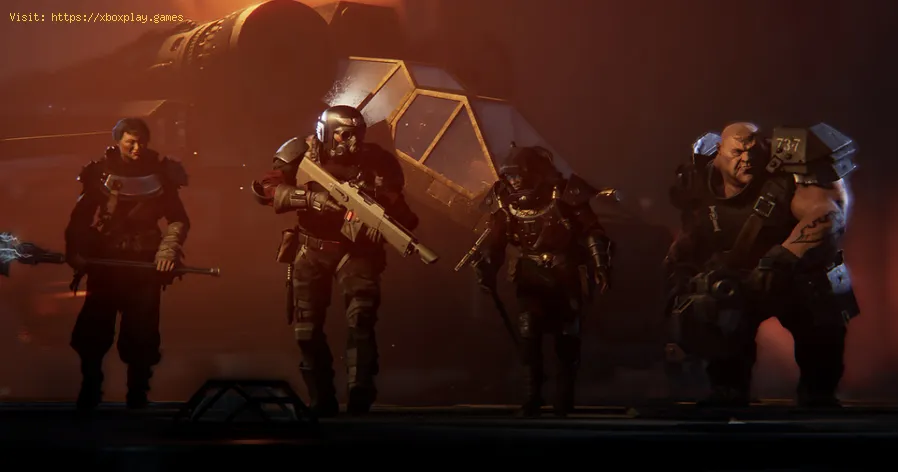 Cómo invitar a amigos en WH40K Darktide