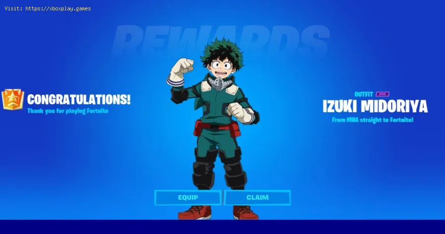 Cómo obtener a Deku en Fortnite - Consulta nuestras Guia
