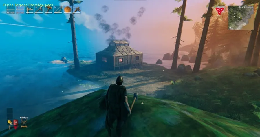 Cómo hacer un extractor de savia en Valheim
