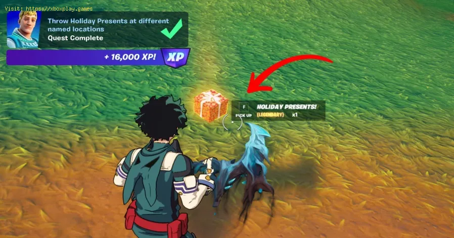 Fortnite Orte für Weihnachtsgeschenke