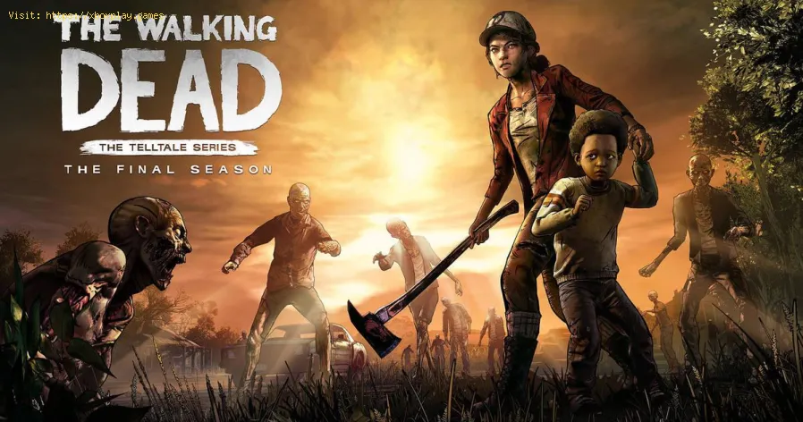 Final season of episode 3 of The Walking Dead.