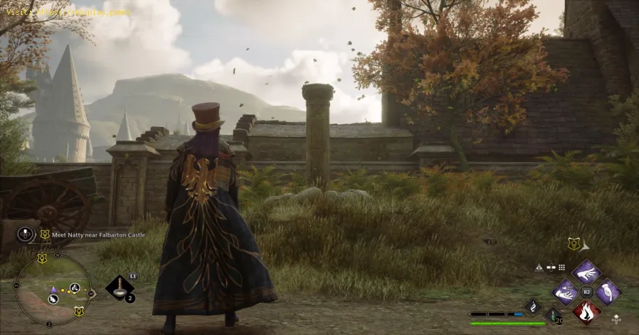 Où trouver le château de Falbarton dans Hogwarts Legacy ?