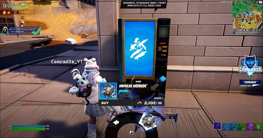acheter des armes d'Ace's Exotics dans Fortnite ?