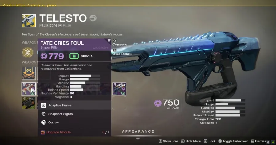 Destiny 2 Shadowkeep: Cómo obtener módulos de actualización