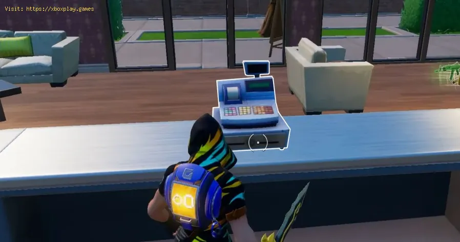 trova tutti i registratori di cassa in Fortnite