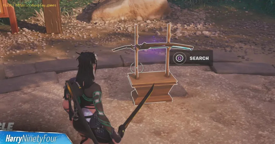encontre as lâminas cinéticas em Fortnite