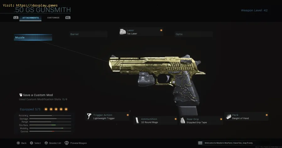 Bestes .50 GS-Loadout in MW2 Staffel 2