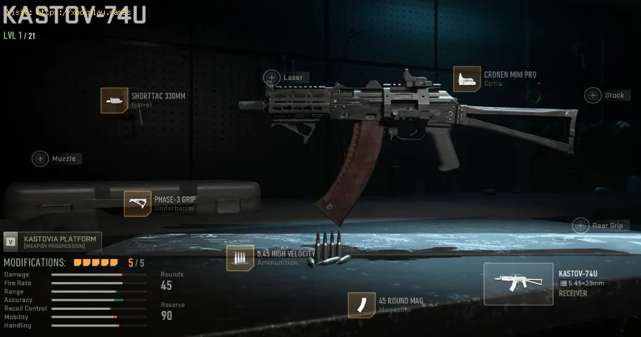 mejor clase de Kastov-74u en Warzone 2 temporada 3