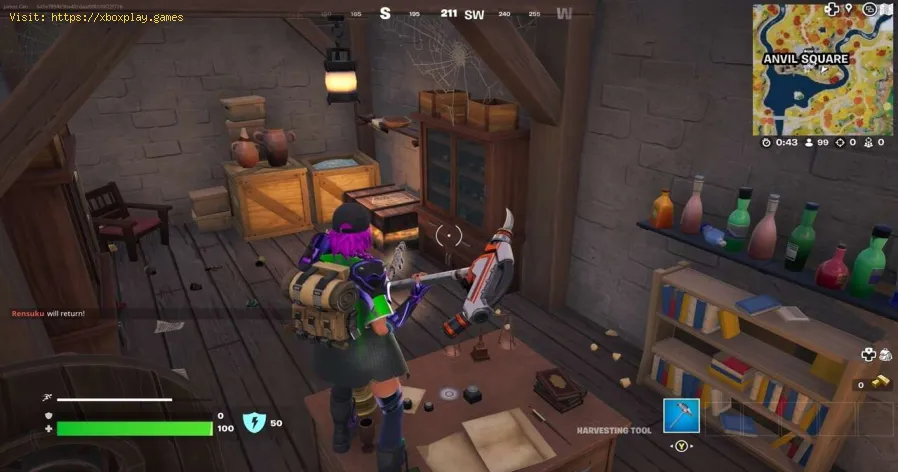 Fortnite Find the Jaeger's Family Basement no funciona