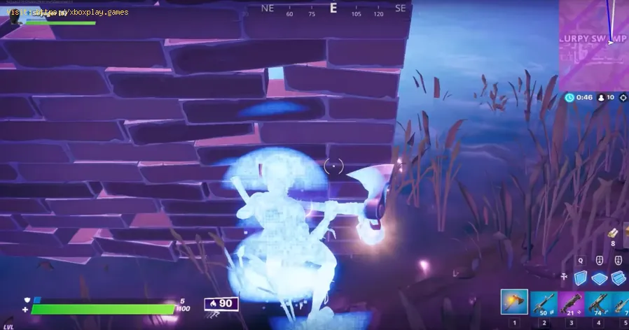 Fortnite Capítulo 2: recuperar escudos e saúde no pântano viscoso