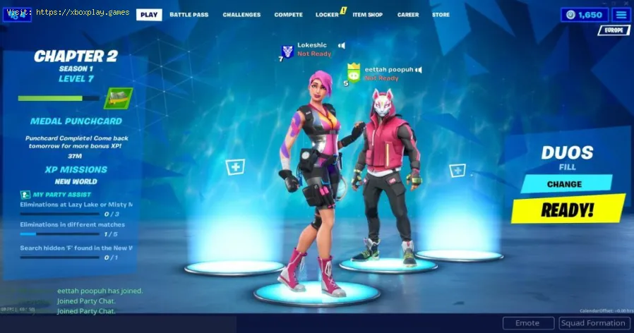 Fortnite: Como entrar em lobbies de bots