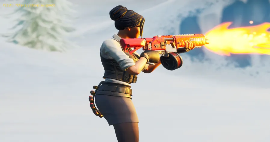 trova il fucile a tamburo in Fortnite