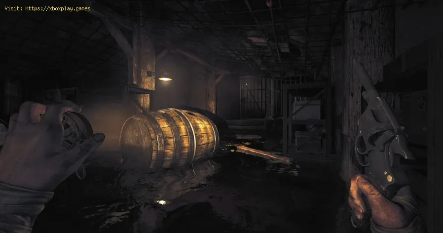 correggere la trama trasparente di Amnesia the Bunker