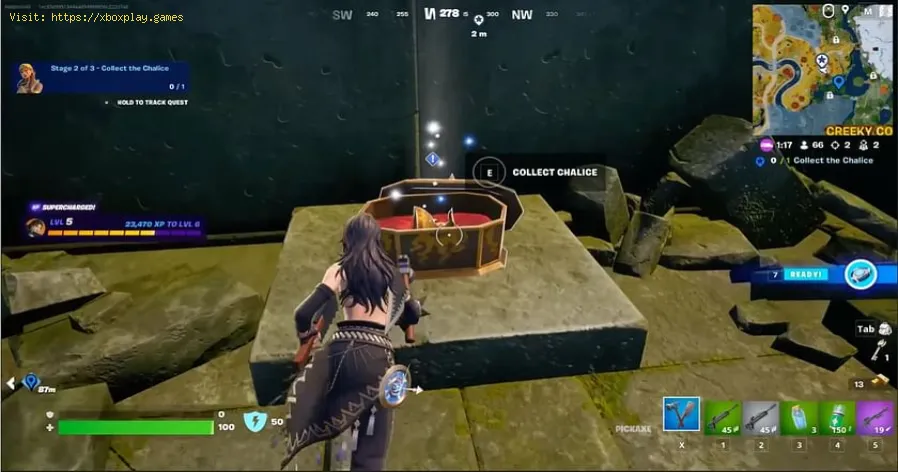 collect the Chalice in Fortnite - Guide