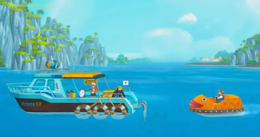 trova il microfono in Dave the Diver