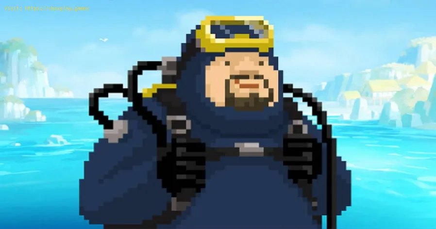 la cueva de estalactitas de Dave the Diver