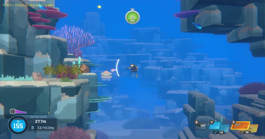 find the Seahorse in Dave the Diver