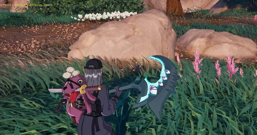 destroy stones to get Artifact Axe in Fortnite
