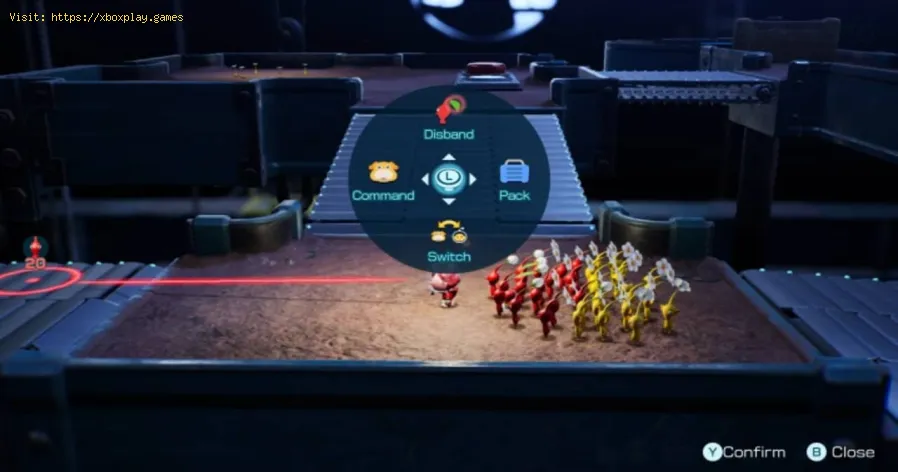 obter uma barra de ouro em Pikmin 4