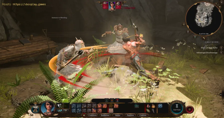 vença o elemental de lava de Baldur's Gate 3