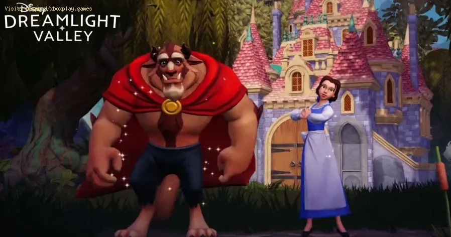 débloquez La Belle et la Bête dans Dreamlight Valley