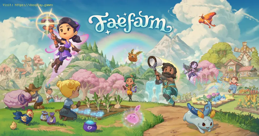 conseguir copos de nieve en Fae Farm