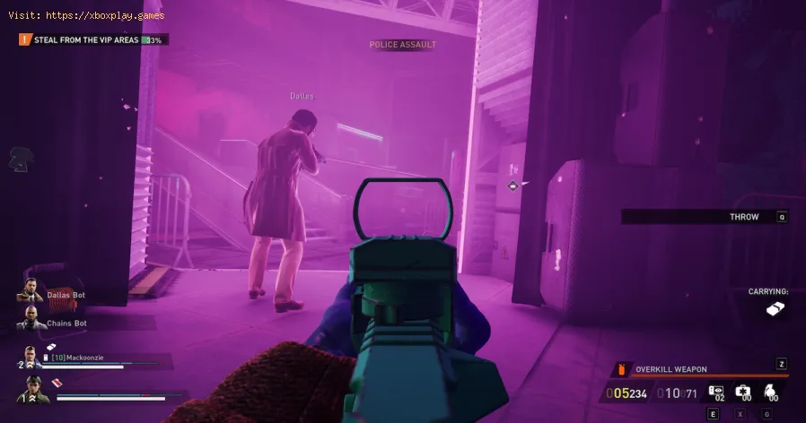 Erhalten Sie Gefälligkeiten in Payday 3