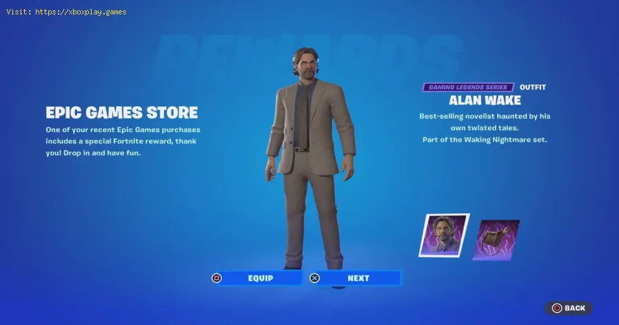 Como obter Alan Wake em Fortnite - Controle guia definitivo