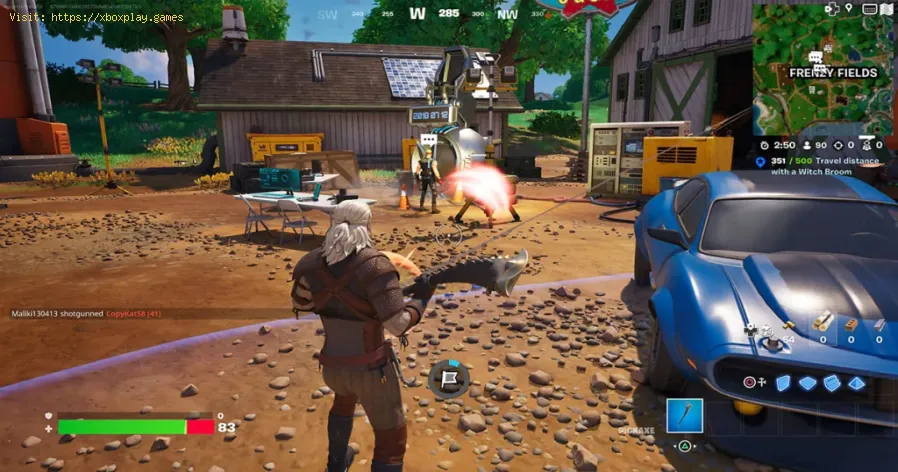 éléments du chapitre 1 saison 5 dans Fortnite