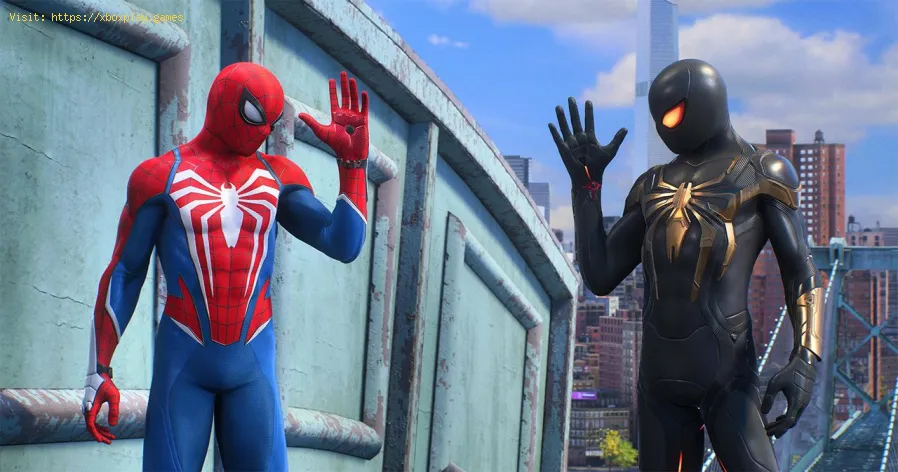 ouro no mistério em construção em Spider-Man 2