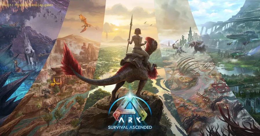 encontrar engendros de T-Rex en ARK Survival Ascended