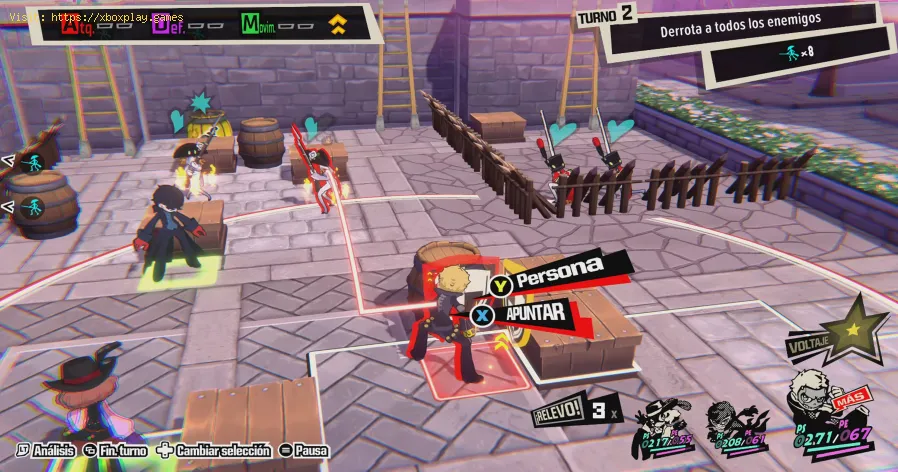 solucionar Crashing de Persona 5 Tactica