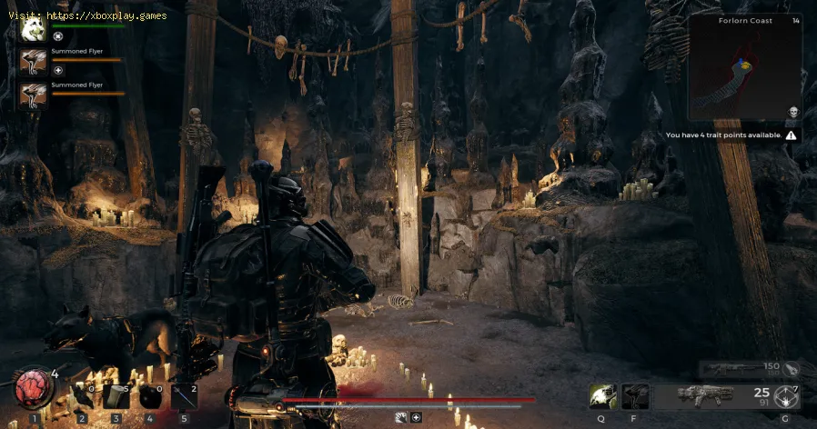 Arma da mischia con Gancio del Nether in Remnant 2