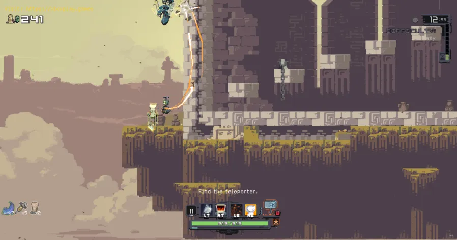 débloquez le Robomando dans Risk of Rain Returns