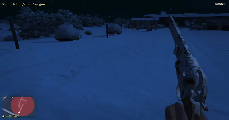 trova lo Yeti nell'evento Caccia di Natale di GTA Online