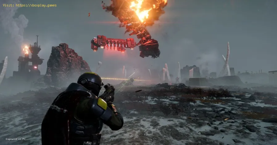 utilizar el cañón láser LAS-98 en Helldivers 2