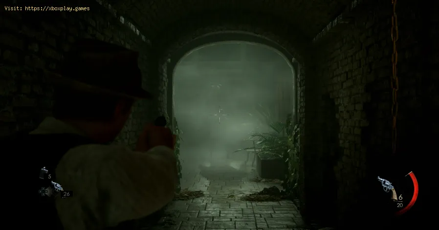 abrir a porta da Capela em Alone in the Dark