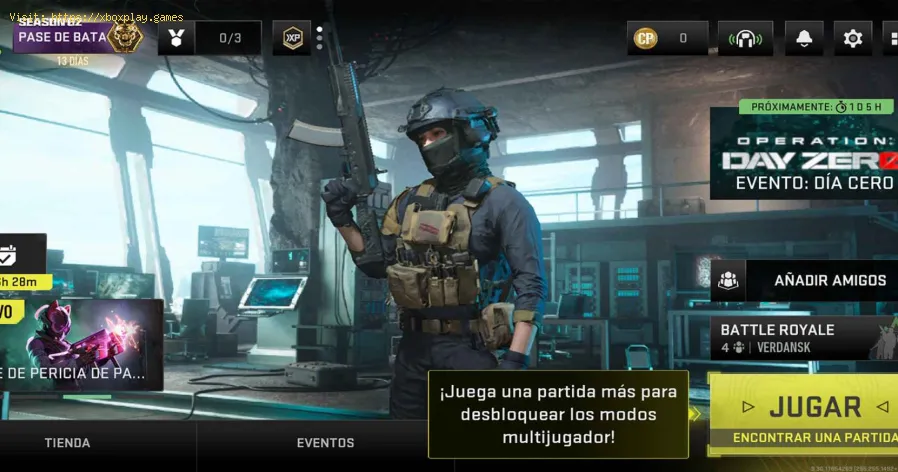 ID da Activision para a conta de Warzone Mobile