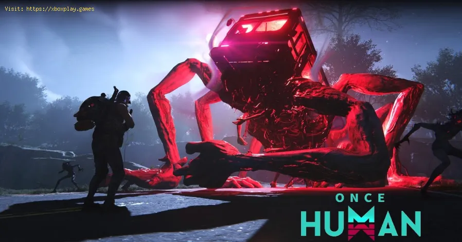 obter materiais desmontados no Once Human