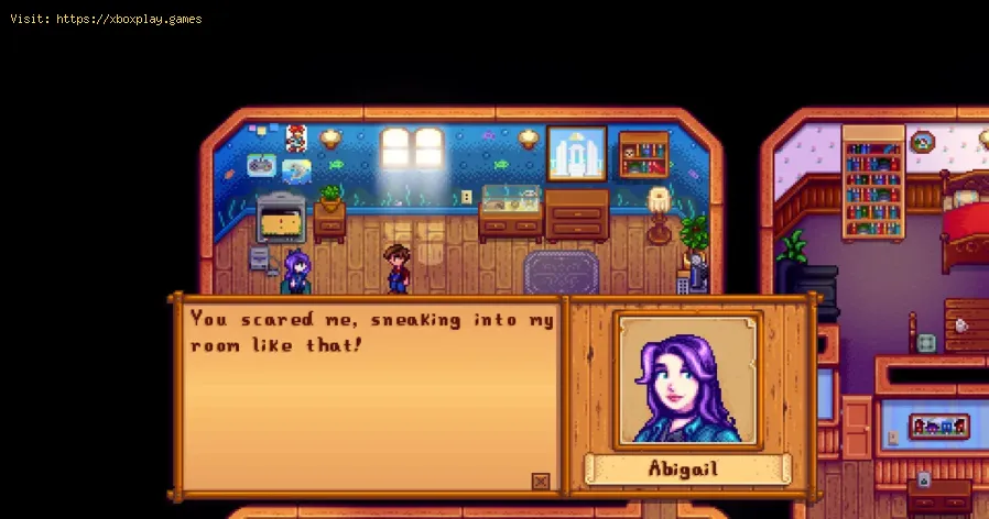 perfil de carácter personalizado em Stardew Valley